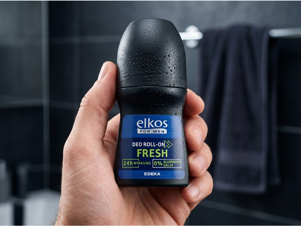 Elkos For Men Fresh Deo Roll-on 50ml - praktické balení do ruky