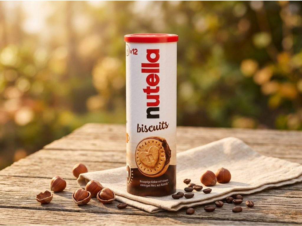 Nutella Biscuits 166 g v přírodním prostředí