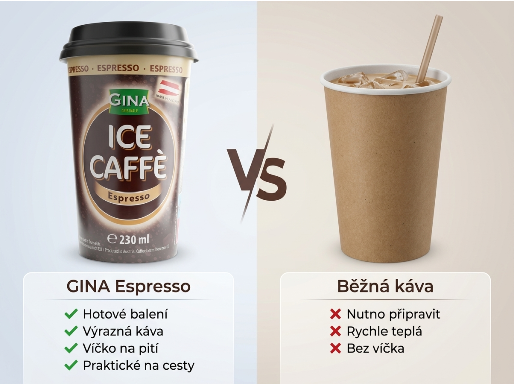 Gina Ledová káva Espresso 230 ml - srovnání