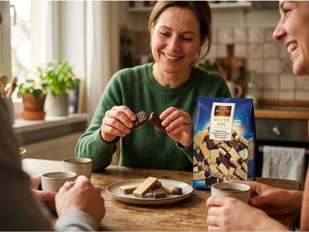 Feiny Biscuits Wafer Mix 400 g - sdílení s návštěvou u kávy