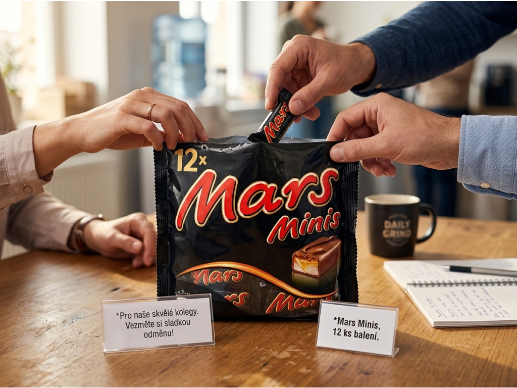 Mars Minis 12 ks 227 g - sdílení mini tyčinek