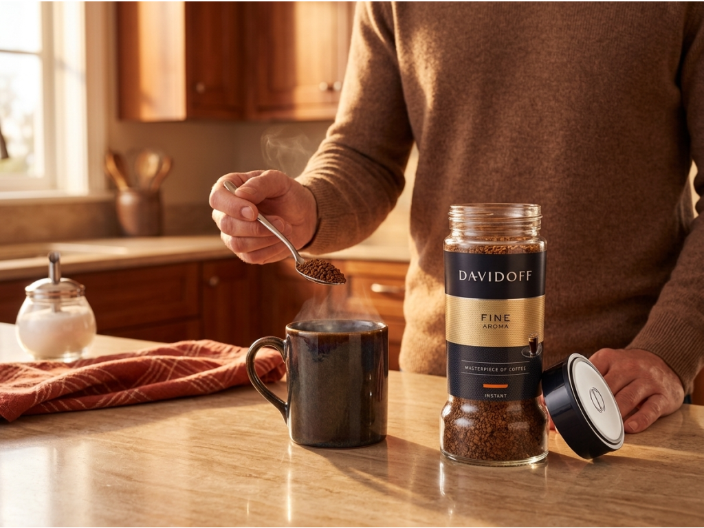 Davidoff Fine Aroma 100 g - příprava kávy