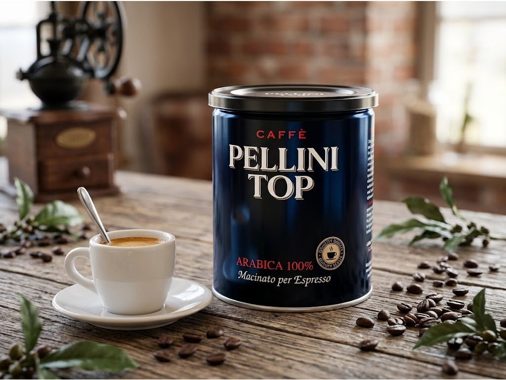 Pellini TOP 100% Arabica mlet? k?va v k?vov?m prost?ed?