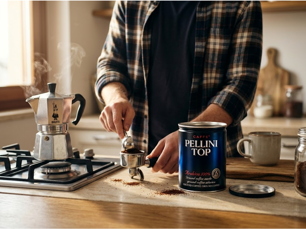 Pellini TOP 100% Arabica mlet? k?va p?i p??prav?