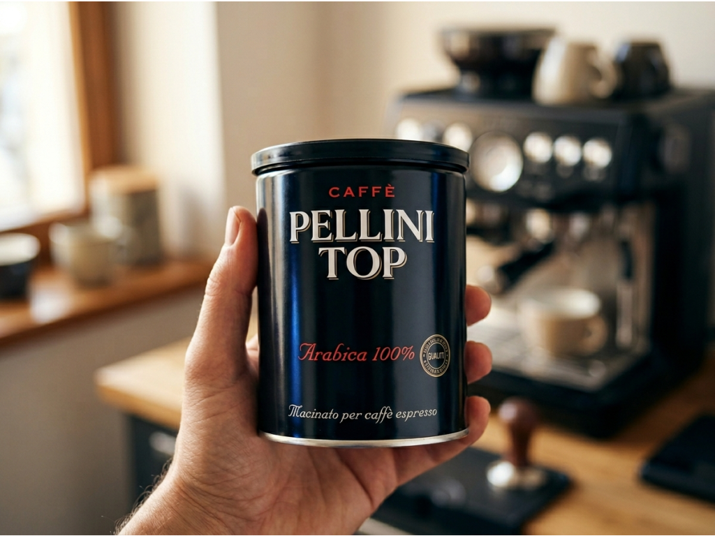 Pellini TOP 100% Arabica mlet? k?va v ruce