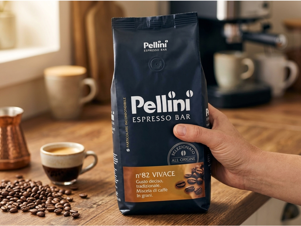 Pellini Espresso Bar n°82 Vivace - balení v ruce