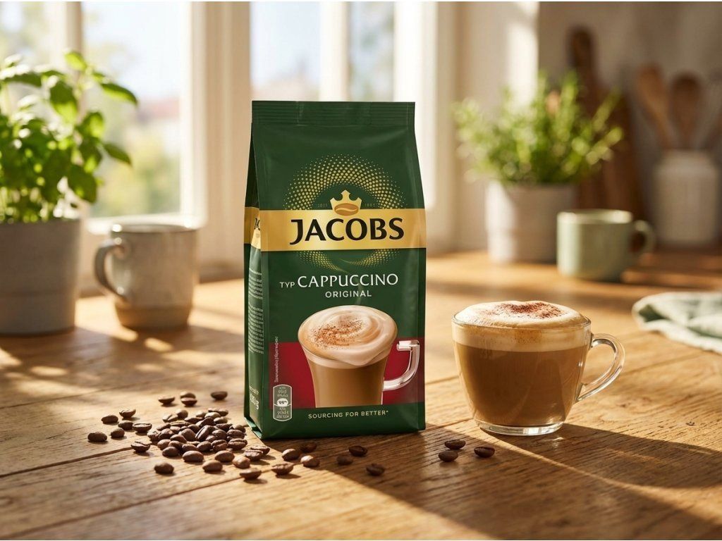 Srovnání Jacobs Original Typ Cappuccino s běžnou instantní kávou