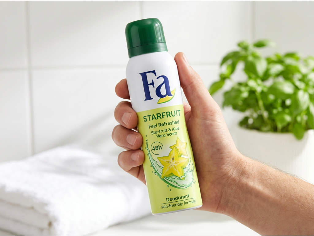 Fa Deospray Star Fruit 150 ml v ruce