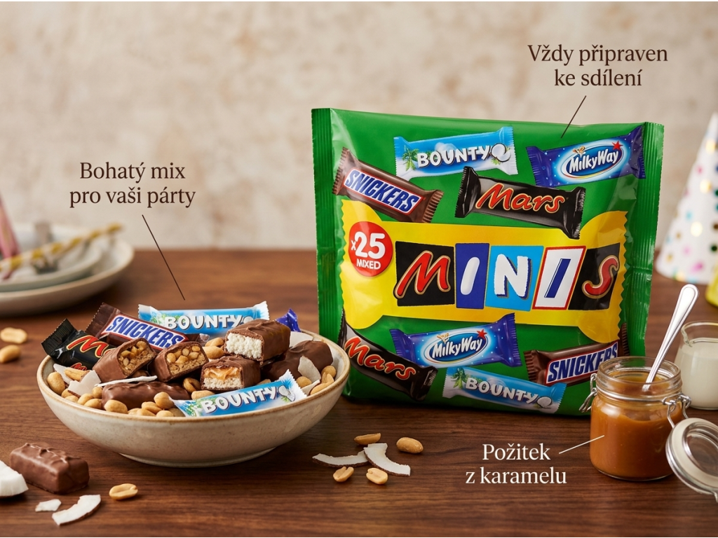 Mars Mixed Minis se sladkostmi