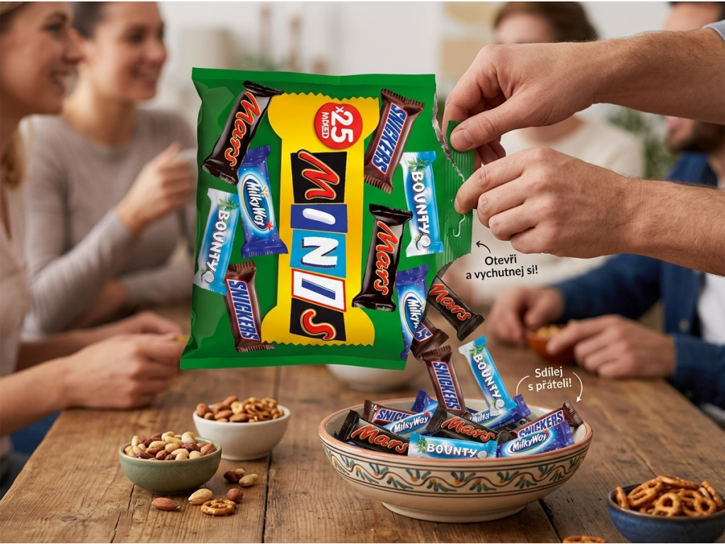 Mars Mixed Minis pro návštěvu