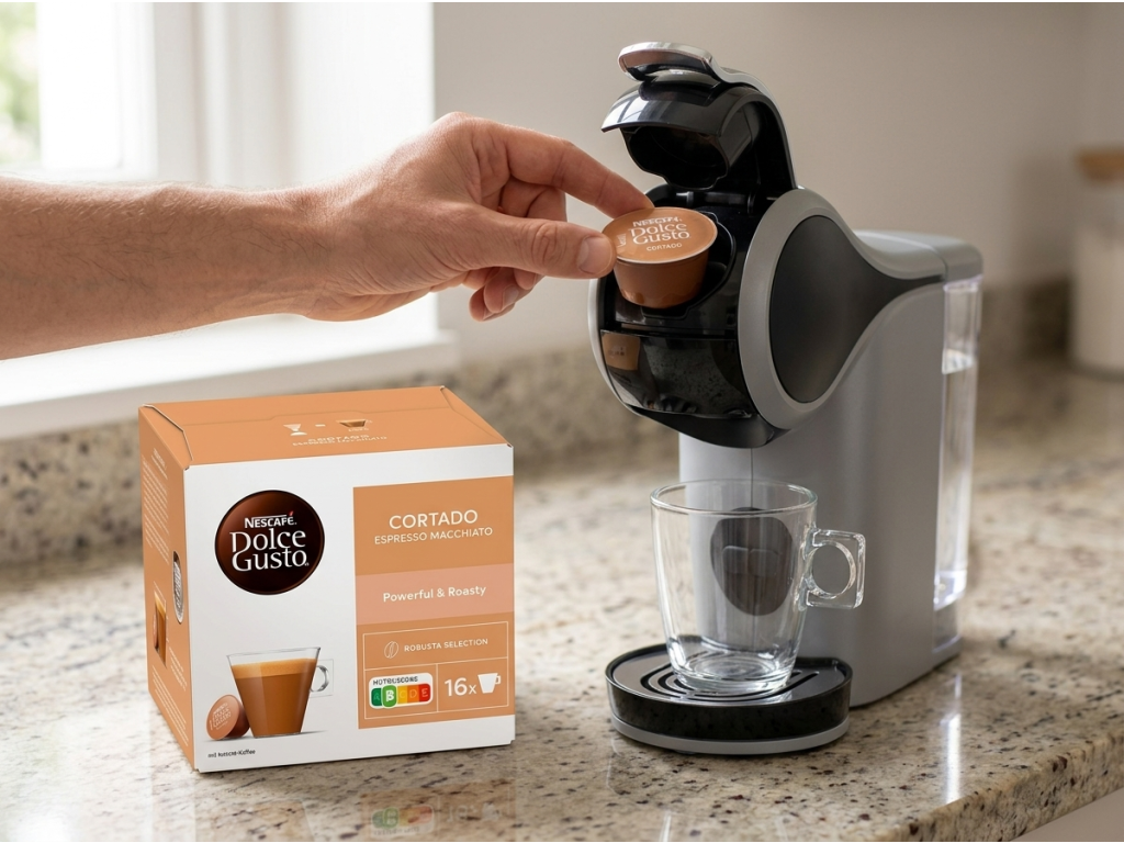 Příprava Dolce Gusto Espresso Macchiato