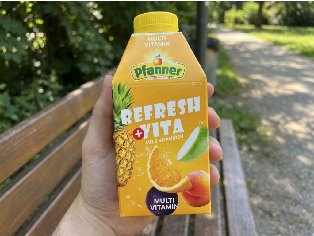 Pfanner Refresh Vita Multivitamín 10 % 0,5 l - do ruky