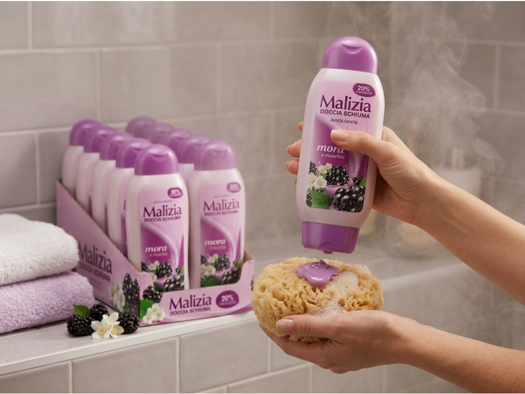 Malizia Mora e Muschio 12x300 ml - sprchový rituál