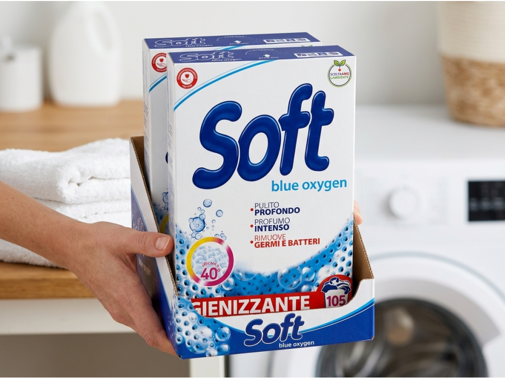 Soft Blue Oxygen 2x105 dávek - prezentace balení