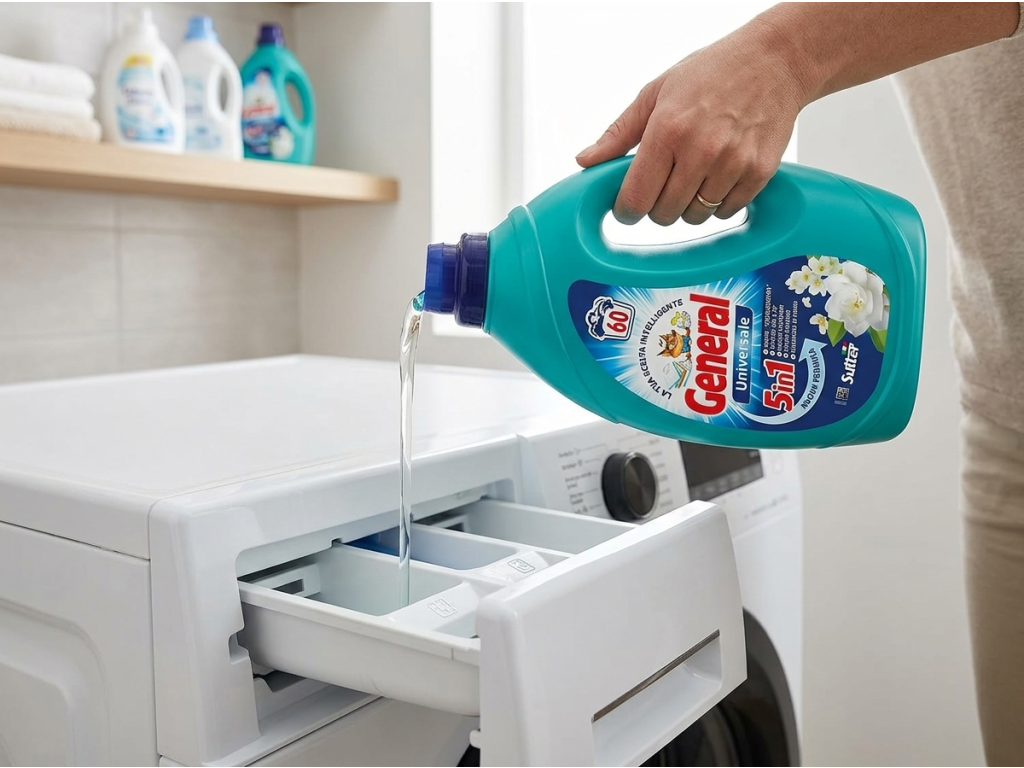 General Universale 5v1 - použití při praní