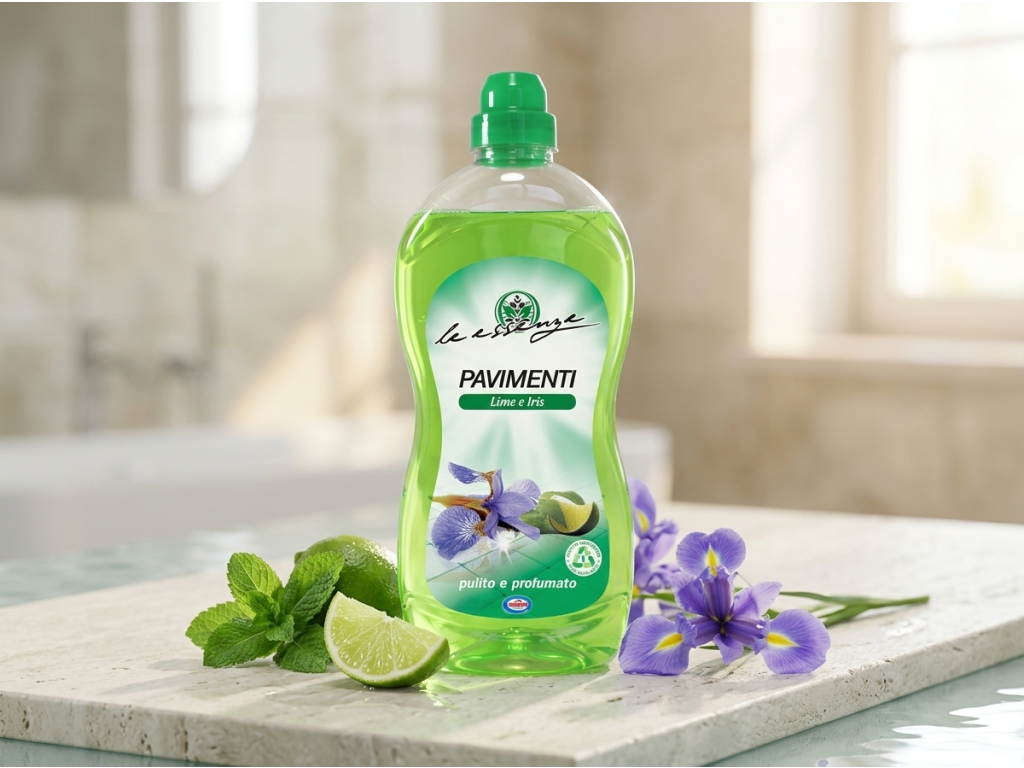 Dilly Le Essenze čistič na podlahy Lime e Iris 1 l – limetka a kosatec