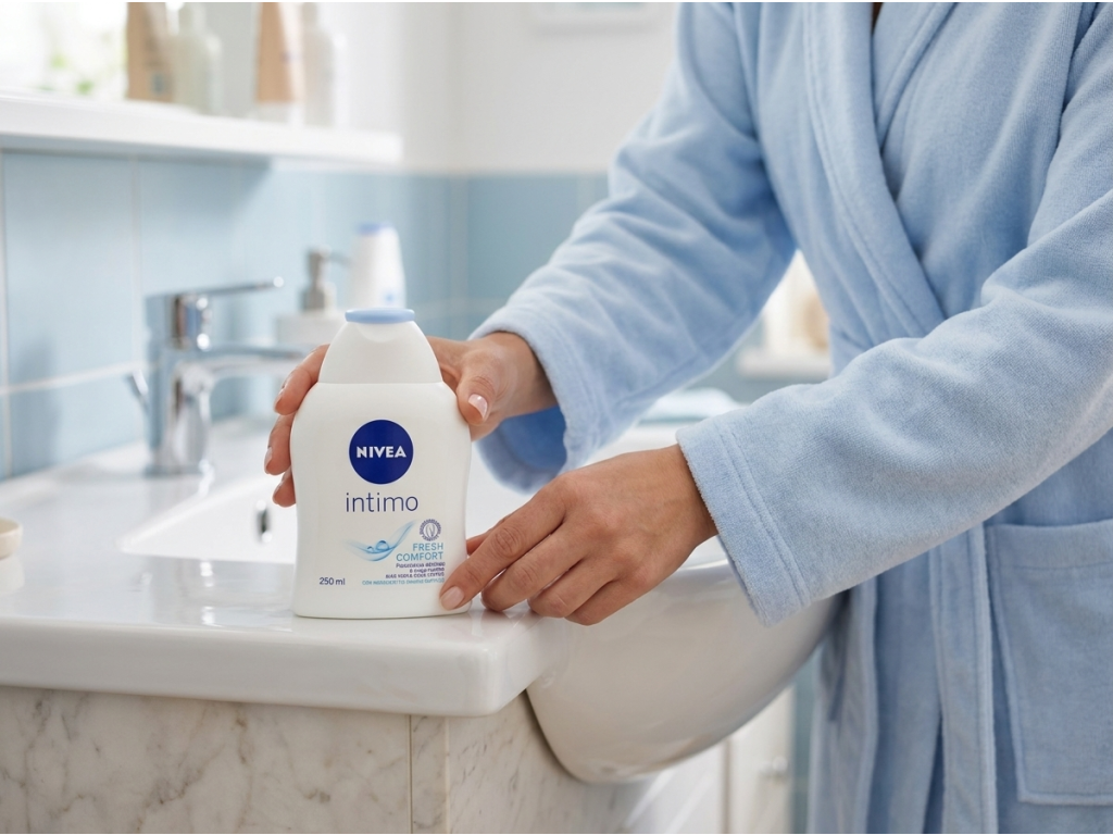Použití Nivea Intimo Fresh Comfort