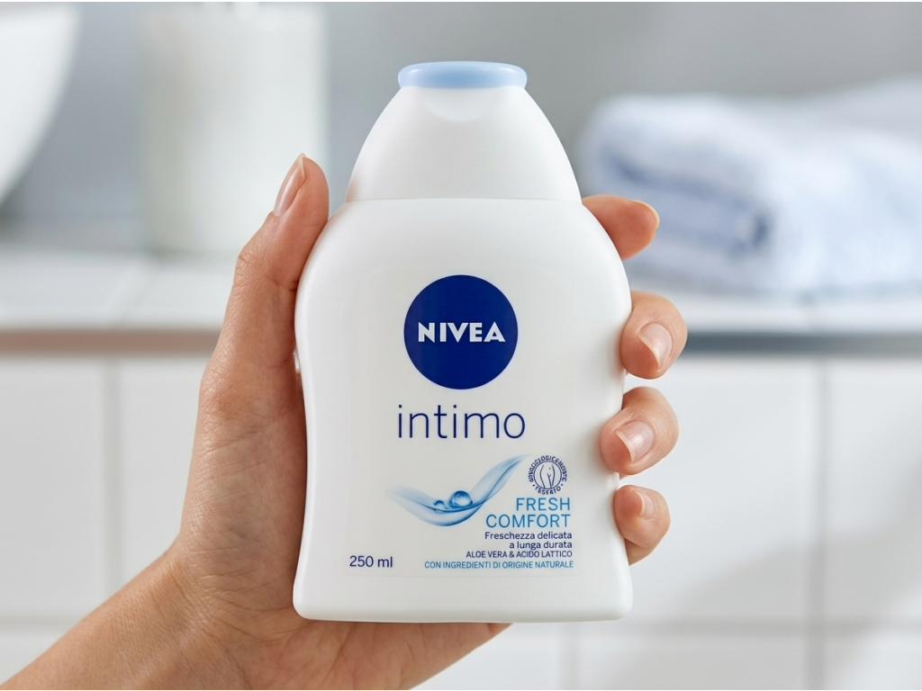 Nivea Intimo Fresh Comfort v ruce