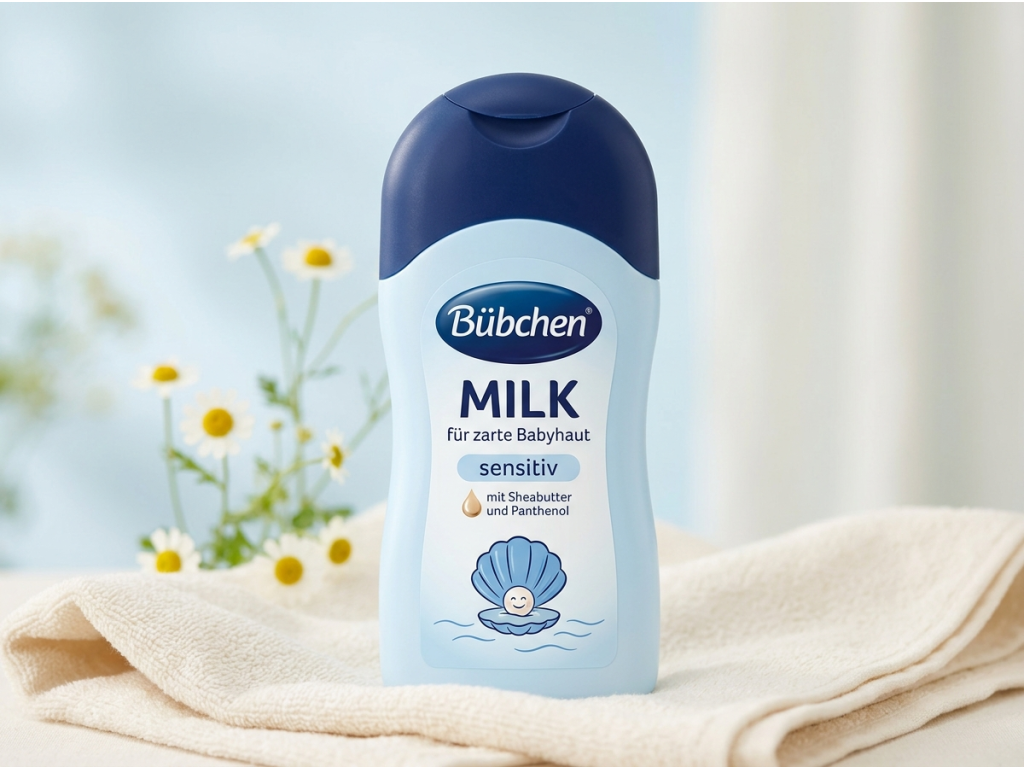 Bübchen Hydratační mléko 400ml v přírodním jemném prostředí