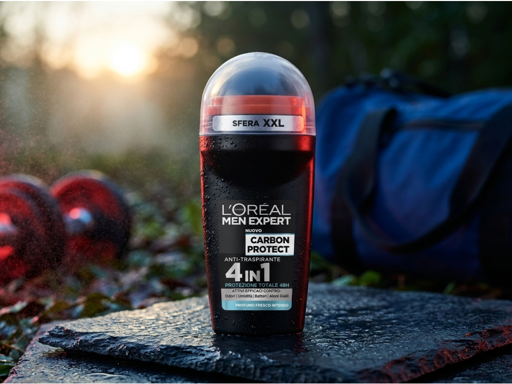 L'Oréal Men Expert Carbon Protect antiperspirant ROLL-ON 50ml - svěží pánská kosmetika