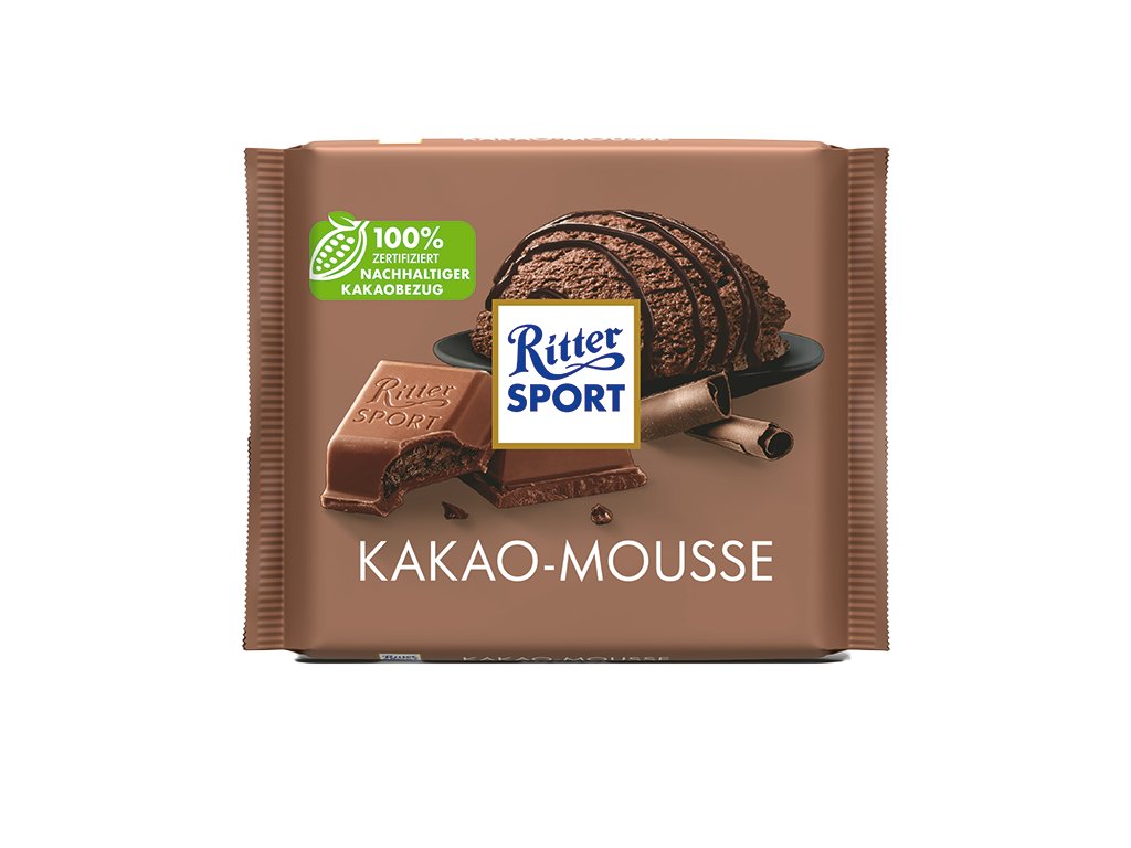 Ritter Sport Kakao-Mousse čokoláda 100g  - originál z Německa