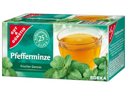 G&G Mátový bylinný čaj 25 sáčků, 56,25g - originál z Německa