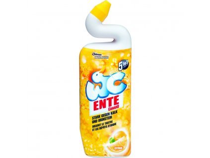 ENTE 5v1 Čistící prostředek na WC s citrónem, 750ml
