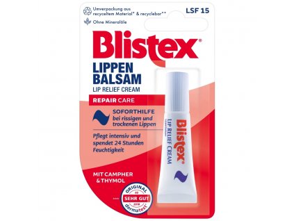 Blistex Lip balzám na suché a podrážděné rty 6 ml  - originál z Německa