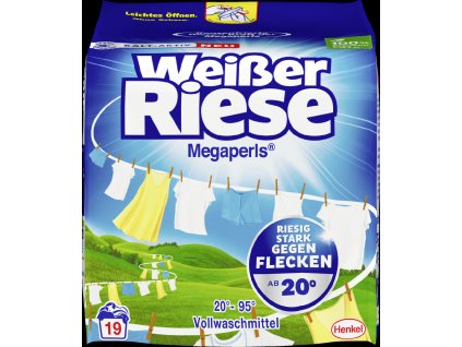 Weisser Riese Megaperls Univerzální prací prášek 1,283 kg, 19 praní