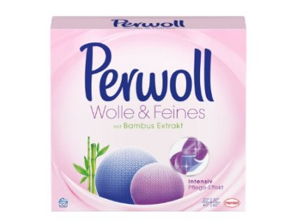 Perwoll Wolle & Feines prací prášek 16 dávek, 880g - originál z Německa