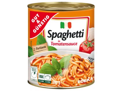 G&G Špagety s rajčatovou omáčkou 800g
