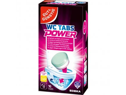 G&G POWER čistící tablety do WC, 16ks