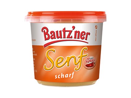 Bautzner Pálivá hořčice 200 ml