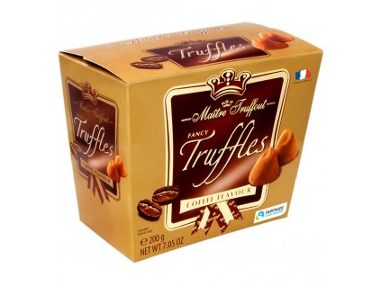 Maitre Truffout Francouzské lanýže s příchutí kávy 200g