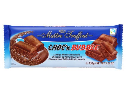 Truffout Mléčná 'bublinková' čokoláda 150g