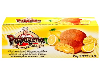 Papagena Piškoty s citrónovou náplní 150g