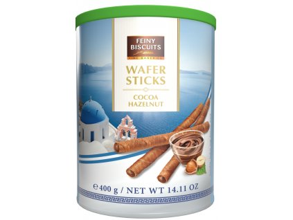 Biscuit Kakaové trubičky s lískooříškovým krémem 400g2