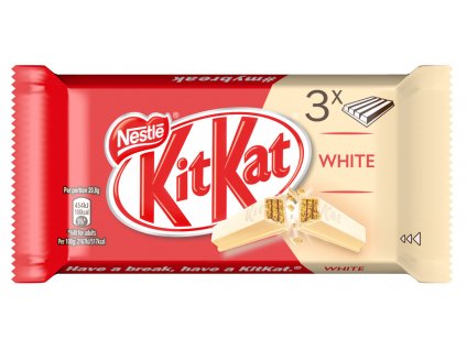 KitKat White oplatky v mléčné čokoládě 3 x 41,5g