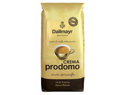 Dallmayr CREMA Prodomo (celá zrna, 100% arabica) 1 kg