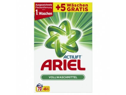 Ariel Actilift univerzální prací prášek 4,55 kg 70 vyprání