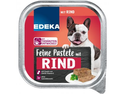 Edeka paštika pro psy hovězí 300g