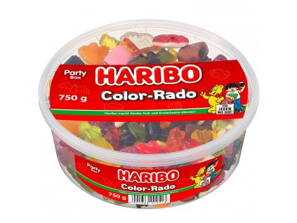 Haribo COLOR-RADO 750g  - originál z Německa