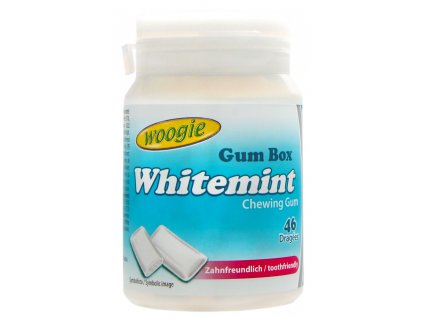 Woogie Whitemint žvýkačky, 64,4g