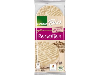 Edeka Rýžové chlebíčky s jogurtovou polevou 100g