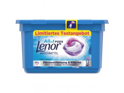 Lenor 3v1 gelové kapsle vodní lilie 14 ks
