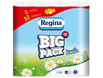 Regina Big Pack 3 vr. toaletní papír s heřmánkem 32 ks