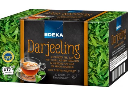 Edeka Darjeeling premium černý čaj 20 sáčků, 40g
