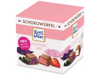 Ritter Sport čokoládová kostka jogurt 176g, 22 ks