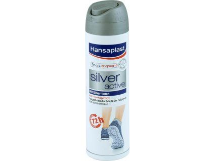 Xịt khử mùi chân HANSAPLAST Silver active 150 ml  - originál z Německa