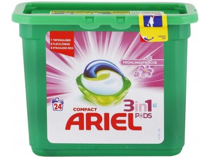 Ariel 3v1 gelové prací kapsle jarní svěžest 24 ks